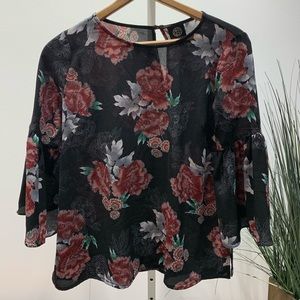 Floral Belle Sleeve Top